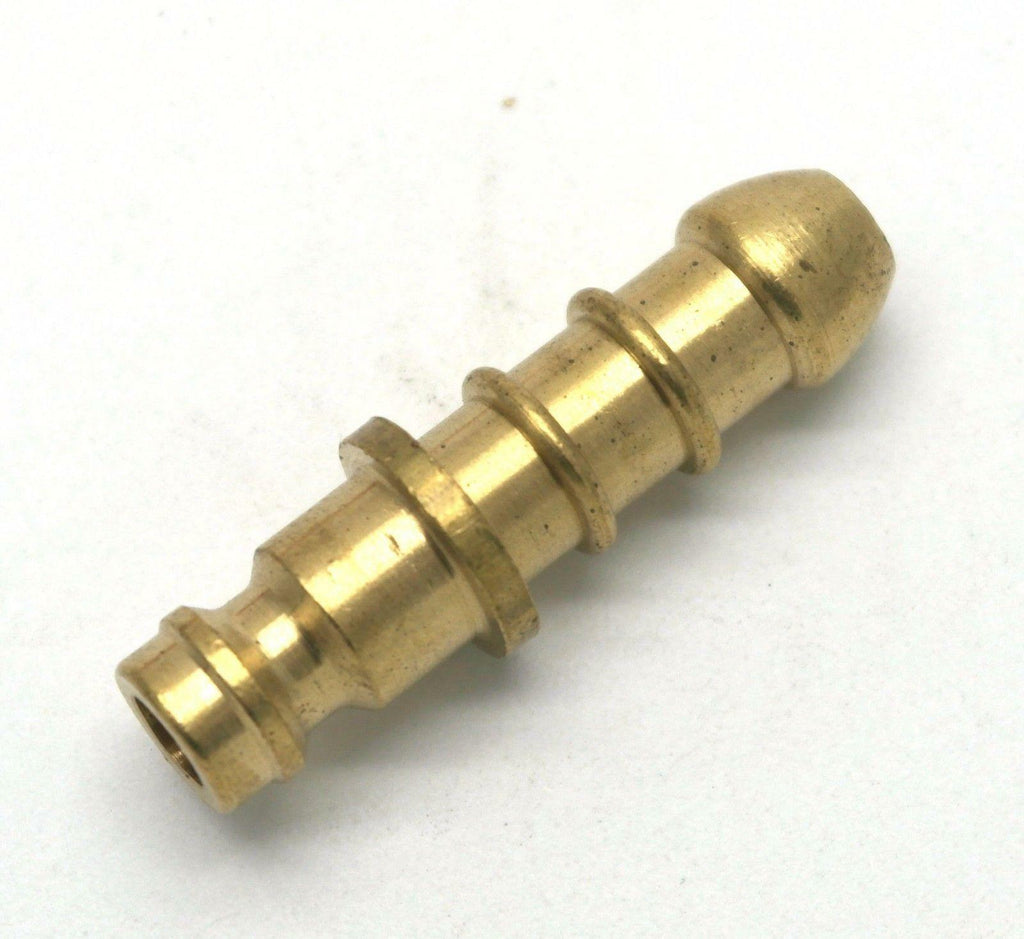 Extra nozzle for brass inline quick release fitting, designed for use with 8mm gas couplings. Small, durable, and ideal for BBQs, camping stoves, gas cookers, and patio heaters.