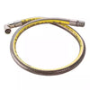 1.25 Metre Angled Micropoint Swivel Head Gas Cooker Hose GFS