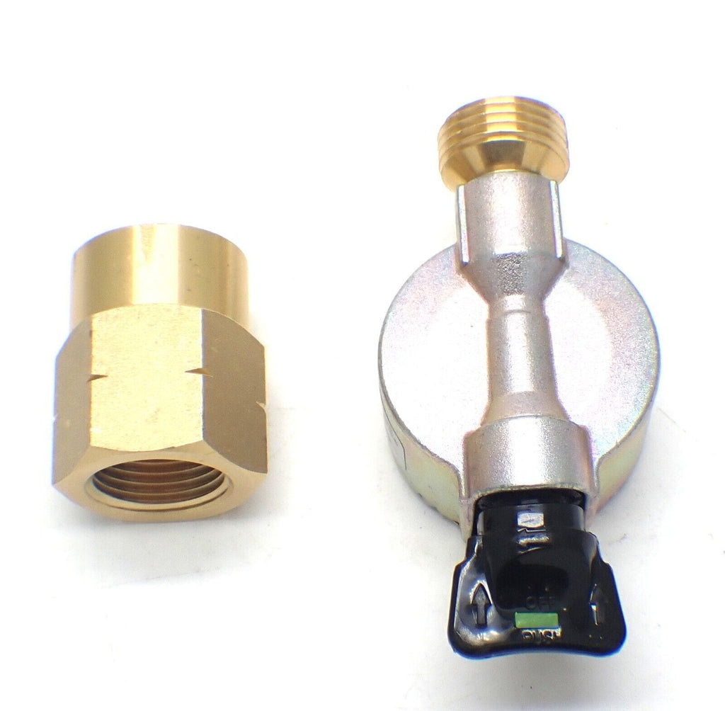 Conversion Adaptor Kit from 21mm Cylinder to standard propane Pol screw in