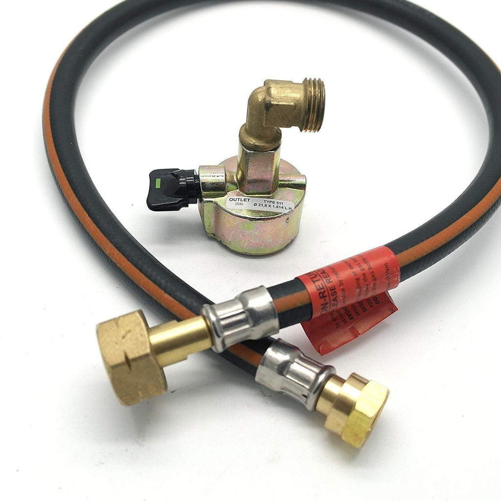 CARAVAN - MOTORHOME - 27 mm Clip On Adapter with Gas Hose