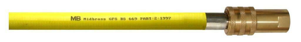 Salvus Caterhose Commercial Catering Gas Hose Flex 3/4 1.5m Metre