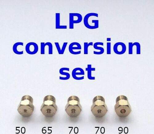 Gas 5 Burner Gas Hob LPG Injector Jets Conversion Kit
