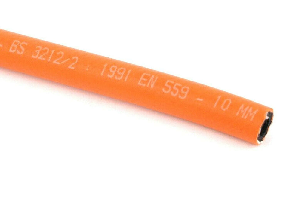 HIGH PRESSURE 6.3MM REINFORCED LPG ORANGE RUBBER GAS HOSE