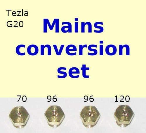 Natural Gas Jet Set -4 Burner Hob Injector Nozzle Conversion Kit