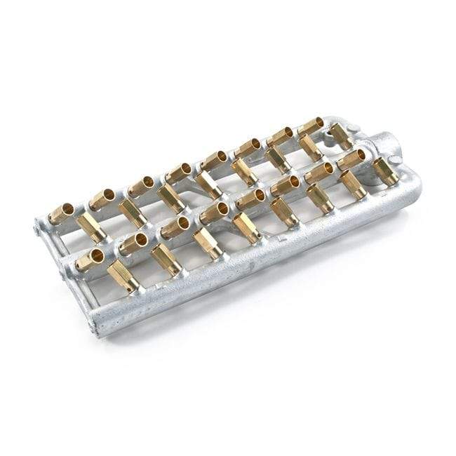 Duoflam Chip Shop Gas Burner with 32 Jets for LPG, Propane, and Butane, ideal for deep frying and commercial cooking.