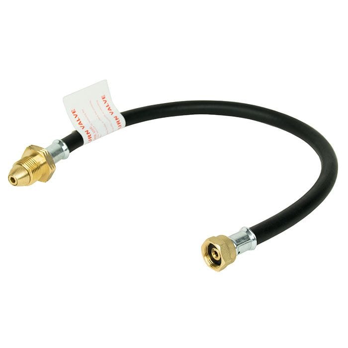 0.5m (20") W20 x POL Standard Gas Hose Pigtail by Cavagna Group, durable and reliable for connecting gas cylinders to regulators or adaptors.