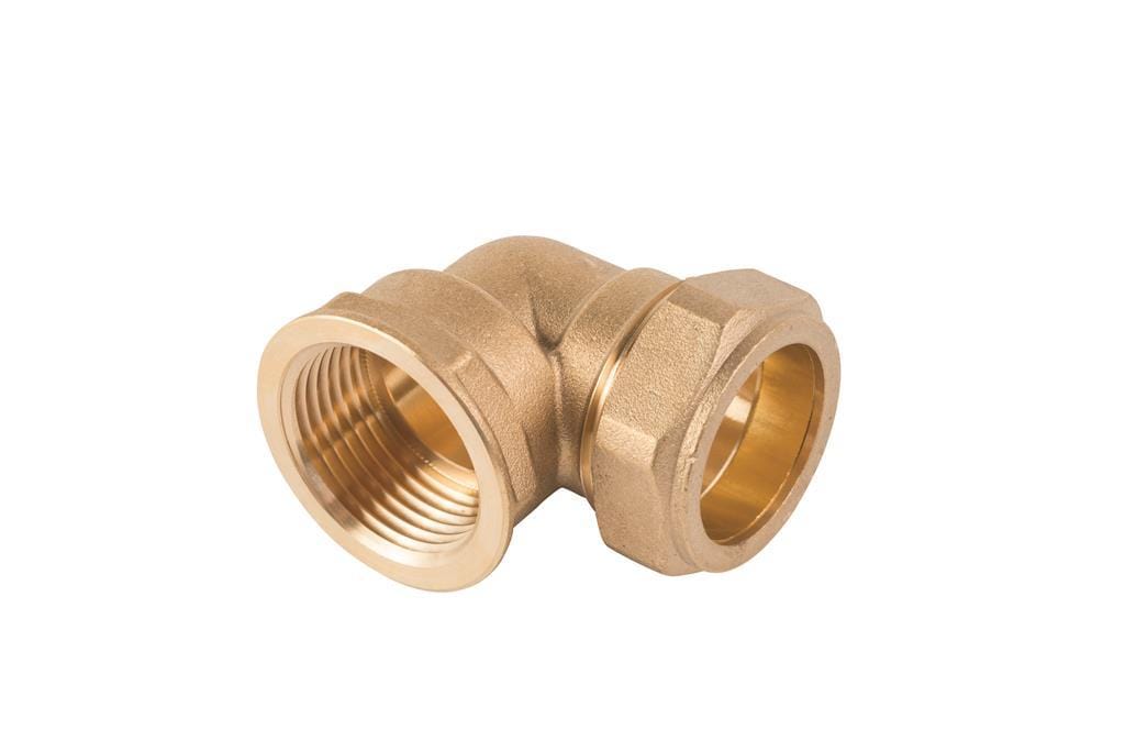 Compression 10mm x 3/8" Elbows Female Iron