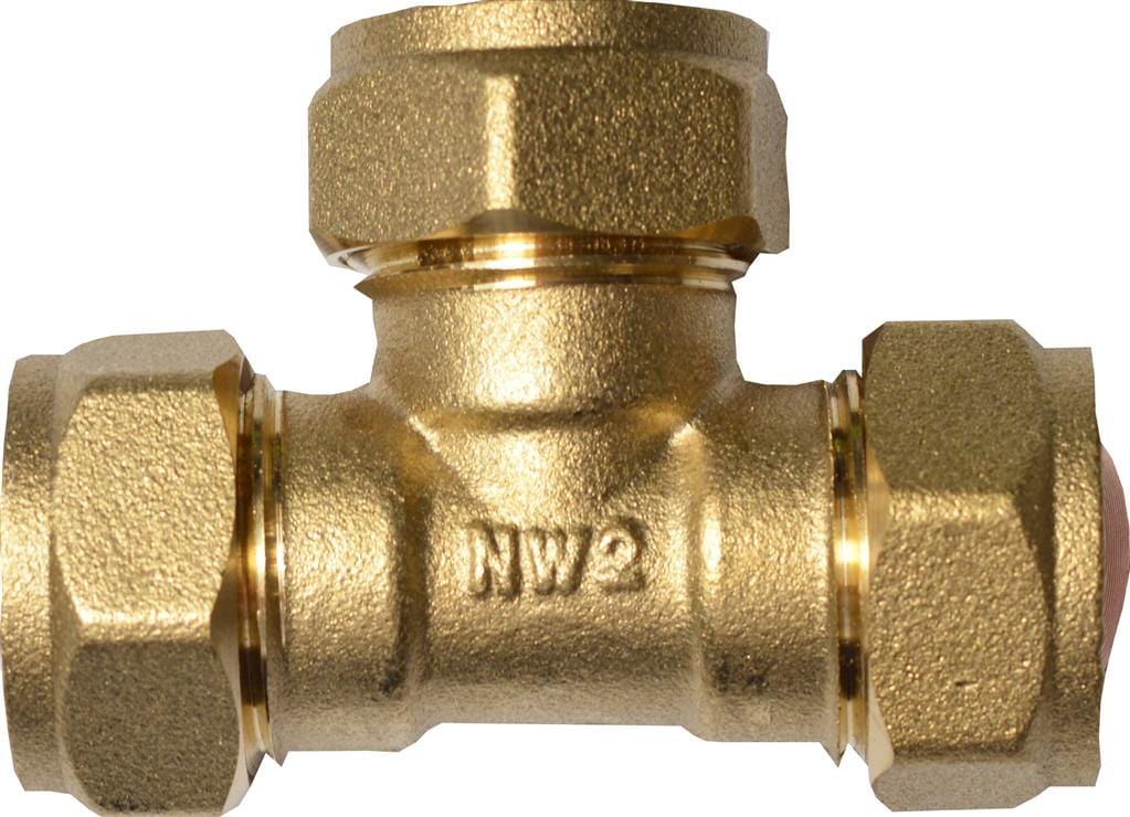 Compression 8mm Equal Tee